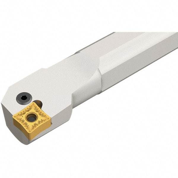 Iscar - 1" Min Bore Diam, 10" OAL, 3/4" Shank Diam, S-PQLN Indexable Boring Bar - 1-1/2" Max Bore Depth, QNMG 3.. Insert, Lever Holding Method - Eagle Tool & Supply