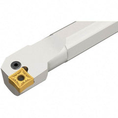 Iscar - 1" Min Bore Diam, 10" OAL, 3/4" Shank Diam, S-PQLN Indexable Boring Bar - 1-1/2" Max Bore Depth, QNMG 3.. Insert, Lever Holding Method - Eagle Tool & Supply