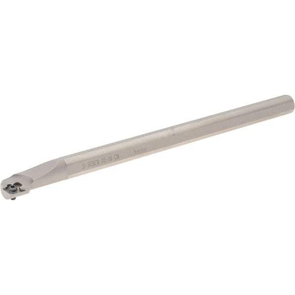 Iscar - 0.78" Min Bore Diam, 10" OAL, 5/8" Shank Diam, S-SUXC Indexable Boring Bar - 1-3/4" Max Bore Depth, C/QC95MT 1005.., RC90MT 1205, SC45MT 1005.. Insert, Screw Holding Method - Eagle Tool & Supply