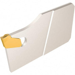 Iscar - 3.54 to 4.52mm Groove Width, Right Hand Cut, SGB Indexable Grooving Blade - GFN-A, GFN-C, GFN-J, GFN-M, GFN-W, GFR/L-C, GFR/L-J, GFR/L-W Insert Style, Series Self-Grip - Eagle Tool & Supply