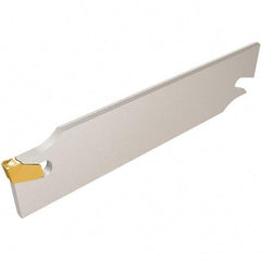 Iscar - 9 to 10mm Groove Width, Neutral Cut, SGFH Indexable Grooving Blade - GFN-C, GFR/L-C Insert Style, Series Self-Grip - Eagle Tool & Supply