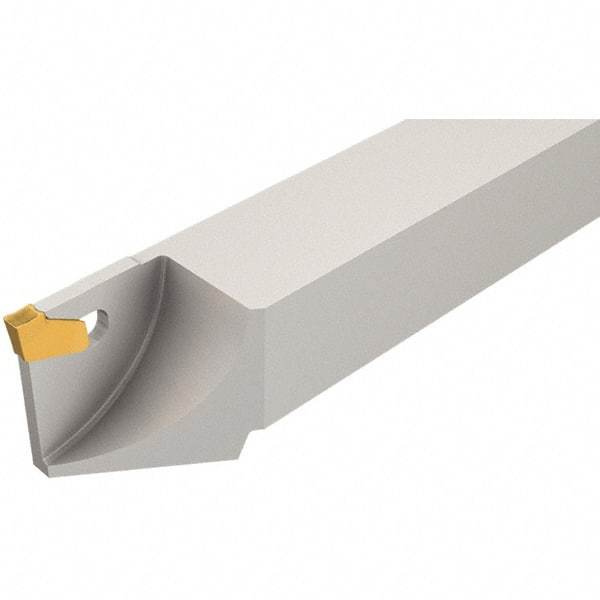 Iscar - SGTF, Right Hand Cut, 1.77" Max Workpc Diam, Indexable Cutoff Toolholder - 20mm Shank Width, 20mm Shank Height, 125mm OAL - Eagle Tool & Supply