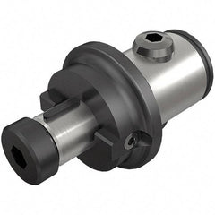 Iscar - MB63 System Size, Modular Tool Holding System Adapter - 1.44" Projection, 2.76" Body Diam, Through Coolant - Exact Industrial Supply