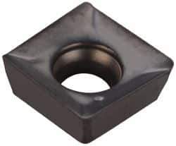 Iscar - SOMT060204 HQ Grade IC328 Carbide Milling Insert - TiCN Finish, 0.1008" Thick, 0.2425" Inscribed Circle, 0.4mm Corner Radius - Eagle Tool & Supply