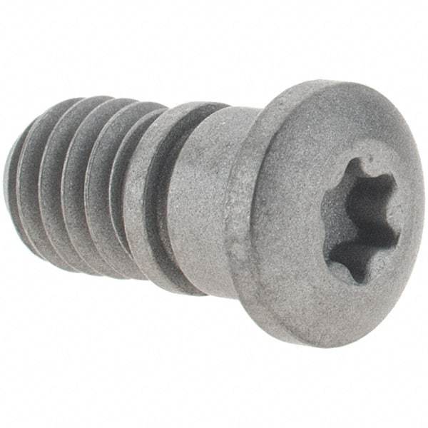 Iscar - Torx Cap Screw for Indexable Ball Nose End Mills - M6x1 Thread, For Use with Inserts - Eagle Tool & Supply