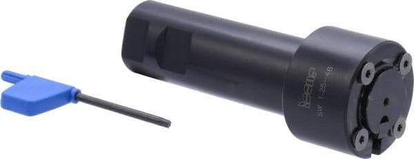 Iscar - Self-Grip 1-1/4" Drive Shank Milling Tip Insert Holder & Shank - 4.72" OAL, SW Tool Holder - Eagle Tool & Supply