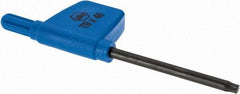 Iscar - T9 Torx Drive, Key for Indexable Grooving - Compatible with Insert Screws - Eagle Tool & Supply