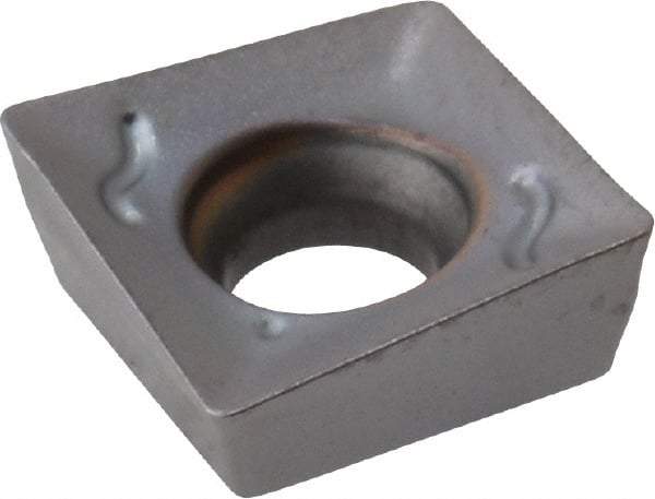 Iscar - XOMT060204 HQ Grade IC328 Carbide Milling Insert - TiCN Finish, 0.1008" Thick, 0.2425" Inscribed Circle, 0.4mm Corner Radius - Eagle Tool & Supply