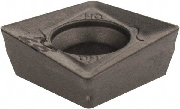 Iscar - XPMT100408 HQ Grade IC28 Carbide Milling Insert - Uncoated, 0.1622" Thick, 0.4016" Inscribed Circle, 0.6mm Corner Radius - Eagle Tool & Supply