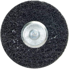 Merit Abrasives - 4" Very Coarse Grade Deburring Disc - 1/4" Shank Diam, Shank Connection - Eagle Tool & Supply