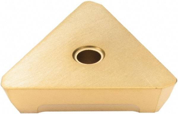 Tungaloy - TEEN43 Grade GH330 Carbide Turning Insert - 60° Triangle, 1/2" Inscr Circle, 3/16" Thick - Eagle Tool & Supply