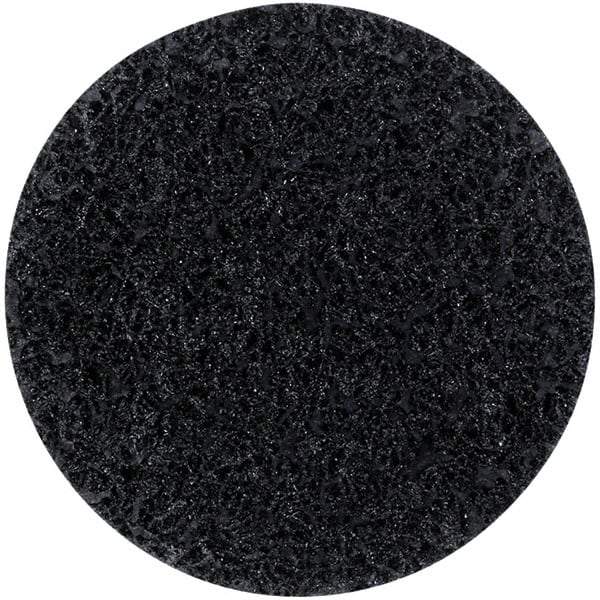 Merit Abrasives - 4-1/2" Diam, Silicon Carbide Hook & Loop Disc - Very Coarse Grade, Nonwoven, - Eagle Tool & Supply