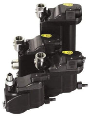 Domnick Hunter - 3/8" Inlet, Zero Air-Loss Level Sensing Condensate Drain - 1/8" NPT Outlet, 3 to 232 psi, 424 CFM Receiver Compressor - Eagle Tool & Supply