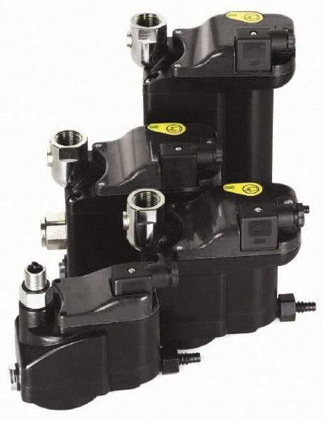 Domnick Hunter - 1/2" Inlet, Zero Air-Loss Level Sensing Condensate Drain - 1/8" NPT Outlet, 3 to 232 psi, 1,059 CFM Receiver Compressor, 2,119" CFM Refrigerated Dryer - Eagle Tool & Supply