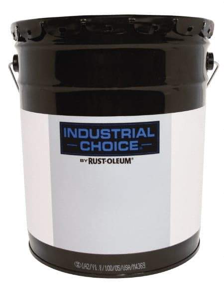 Rust-Oleum - 5 Gal Silver Gray High Gloss Finish Acrylic Enamel Paint - Interior/Exterior, Direct to Metal, <250 gL VOC Compliance - Eagle Tool & Supply