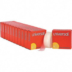 UNIVERSAL - 3/4" Wide x 1mm Thick x 36 yds Long, 83436VP Box Sealing & Label Protection Tape - Clear - Eagle Tool & Supply