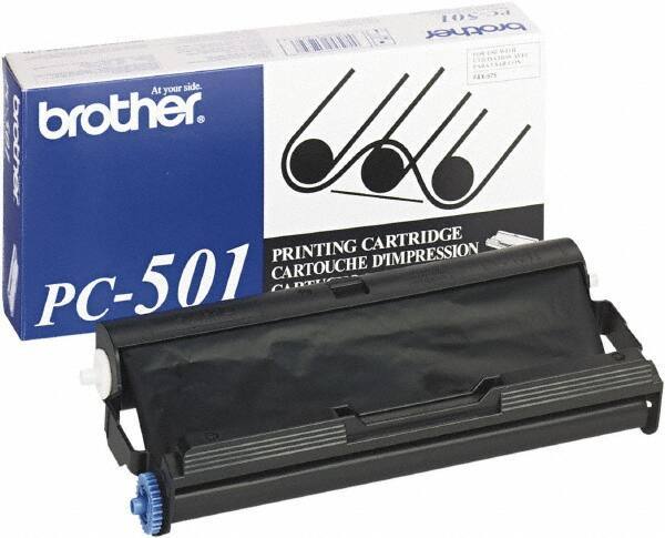 Brother - Black Thermal Print Cartridge Ribbon - Use with Brother Fax-575 - Eagle Tool & Supply