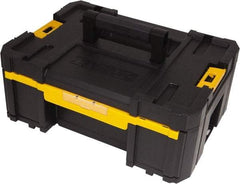 DeWALT - 1 Compartment 1 Drawer Tool Organizer - 12-1/4" Wide x 6-7/8" Deep x 6-55/64" High, Structural Foam, Black/Yellow - Eagle Tool & Supply