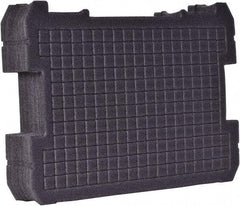DeWALT - Tool Box Foam Foam Insert - 12-51/64" Wide x 16-51/64" Deep x 2-51/64" High, Gray, For DWST17808, DWST17807, DWST17805 - Eagle Tool & Supply
