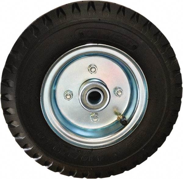 Value Collection - 12 Inch Diameter x 4 Inch Wide, Pneumatic Caster Wheel - 396 Lb. Capacity, 1 Inch Axle Diameter, Ball Bearing - Eagle Tool & Supply