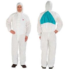 3M - Disposable & Chemical Resistant Coveralls Garment Style: Coveralls Garment Type: General Purpose - Eagle Tool & Supply