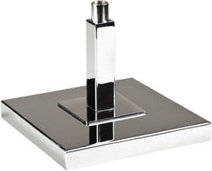 ECONOCO - 6" Wide, Open Shelving Accessory/Component - Steel, Chrome Finish, 6" Long, Use with 5/8" Flange Upright - Eagle Tool & Supply