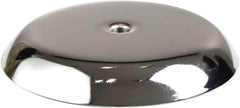 ECONOCO - 8" Wide, Open Shelving Accessory/Component - Steel, Chrome Finish, 8" Long, Use with 5/8" Flange Upright - Eagle Tool & Supply