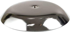ECONOCO - 5" Wide, Open Shelving Accessory/Component - Steel, Chrome Finish, 5" Long, Use with 5/8" Flange Upright - Eagle Tool & Supply