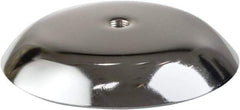 ECONOCO - 4" Wide, Open Shelving Accessory/Component - Steel, Chrome Finish, 4" Long, Use with 3/8" Flange Upright - Eagle Tool & Supply