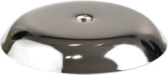 ECONOCO - 10" Wide, Open Shelving Accessory/Component - Steel, Chrome Finish, 10" Long, Use with 7/8" Flange Upright - Eagle Tool & Supply