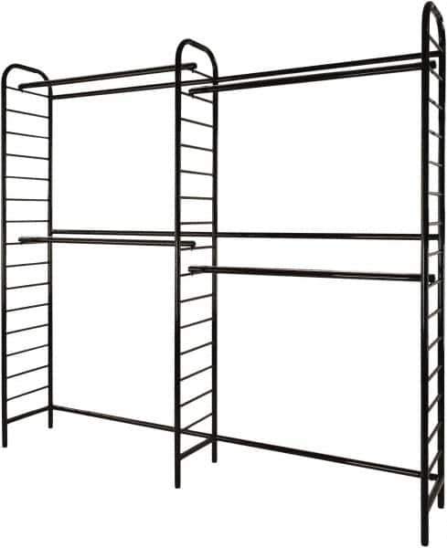 ECONOCO - 16" Wide, 88 High, Open Shelving Accessory/Component - Steel, Semi-Gloss Finish, 96" Long, Use with Ladder System - Eagle Tool & Supply