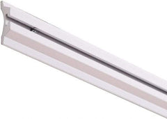 ECONOCO - 96" Wide, Open Shelving Accessory/Component - Aluminum, Aluminum Finish, 2-1/2" Deep, Use with Trac2000, Trac2001, System 94, Mirage Mini-Ladder System - Eagle Tool & Supply
