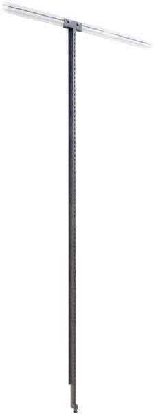 ECONOCO - Heavy-Duty Framing Upright - 93" High x 6" Deep, Matte Black - Eagle Tool & Supply