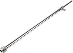 ECONOCO - Adjustable Heavy-Duty Framing Upright - 36" High, Chrome - Eagle Tool & Supply