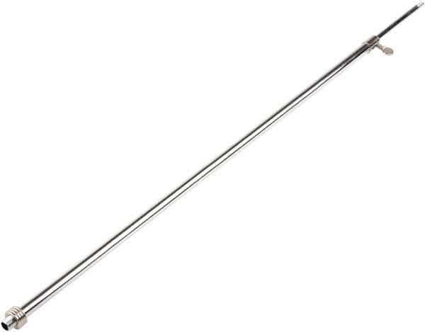 ECONOCO - Adjustable Heavy-Duty Framing Upright - 36" High, Chrome - Eagle Tool & Supply