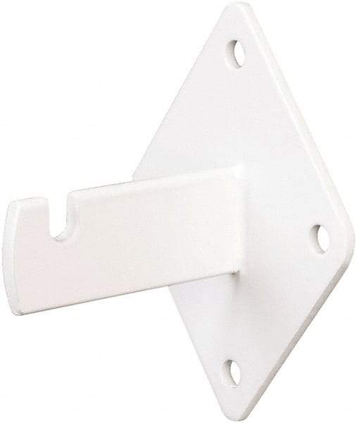 ECONOCO - Semi-Gloss Wall Bracket - 3-3/4" Long, 3" Wide - Eagle Tool & Supply