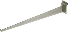 ECONOCO - Chrome Coated Shelf Bracket - 16" Long - Eagle Tool & Supply