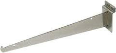 ECONOCO - Chrome Coated Shelf Bracket - 12" Long - Eagle Tool & Supply