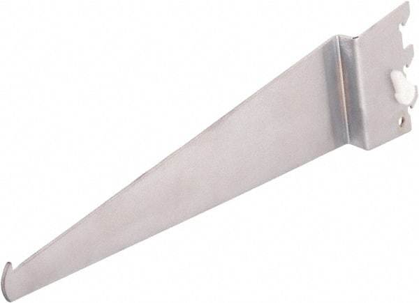 ECONOCO - Satin Chrome Coated Offset Bracket - 12" Long - Eagle Tool & Supply