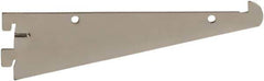 ECONOCO - Chrome Coated Shelf Bracket - 6" Long - Eagle Tool & Supply