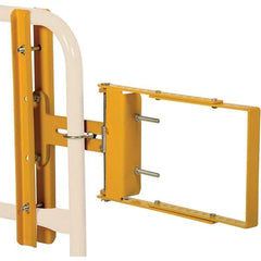 Vestil - Steel Self Closing Rail Safety Gate - Fits 16 to 26" Clear Opening, 12" Door Height, - Eagle Tool & Supply