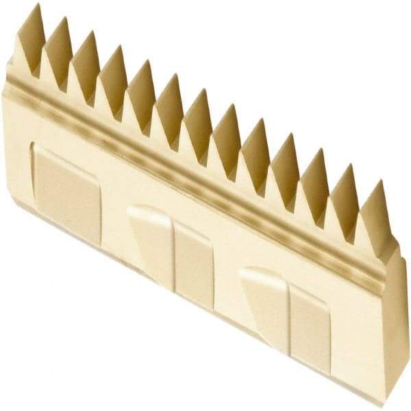 Seco - 8mm Pitch, Internal Thread, Acme Standard, 396.20 F30M Grade Thread Mill Insert - Carbide, TiAlN Coating - Eagle Tool & Supply