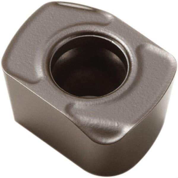 Seco - LPHT05T210 Grade MM4500 Carbide Milling Insert - TiCN/Al2O3 Finish, 1/8" Thick, 1/4" Inscribed Circle - Eagle Tool & Supply