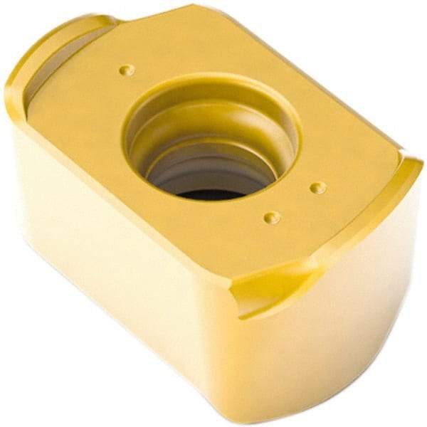 Seco - LOHT060310 Grade MP3000 Carbide Milling Insert - TiAlN Finish, 1/8" Thick, 1/4" Inscribed Circle - Eagle Tool & Supply