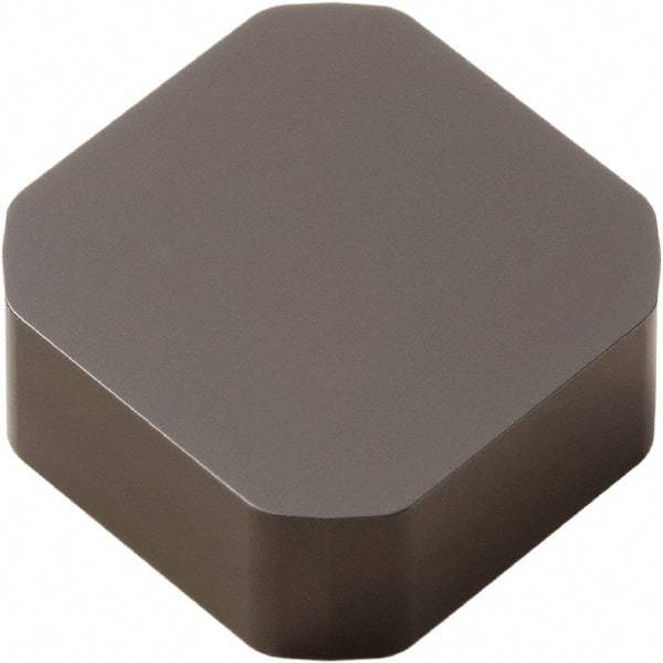 Seco - SNHF150412 Grade MK2050 Carbide Milling Insert - TiSiN/TiAlN Finish, 0.187" Thick, 5/8" Inscribed Circle - Eagle Tool & Supply