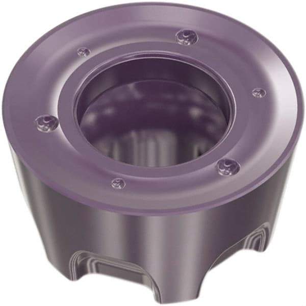 Seco - RPKT1204M0 Grade MK2050 Carbide Milling Insert - TiSiN/TiAlN Finish, 0.187" Thick, 12mm Inscribed Circle - Eagle Tool & Supply
