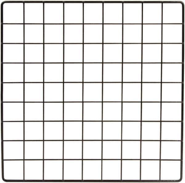 ECONOCO - 14" Wide, Open Shelving Accessory/Component - Steel, 14" Long, Use with Grid Acccessories - Eagle Tool & Supply