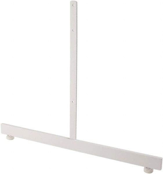 ECONOCO - 19-1/2 High, Open Shelving Accessory/Component - Steel, Semi-Gloss Finish, 24" Long, Use with Grid Panels - Eagle Tool & Supply
