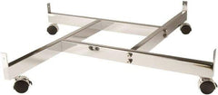 ECONOCO - Open Shelving Accessory/Component - Steel, Chrome Finish, 24" Long, Use with Grid Panels - Eagle Tool & Supply