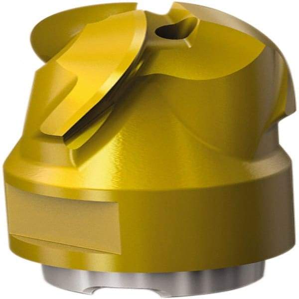 Seco - MP16 Grade F40M Carbide Ball Nose Milling Tip Insert - 3 Flutes, 16mm Cutting Diam, 10mm Depth of Cut, 0.315" Cnr Rad - Eagle Tool & Supply